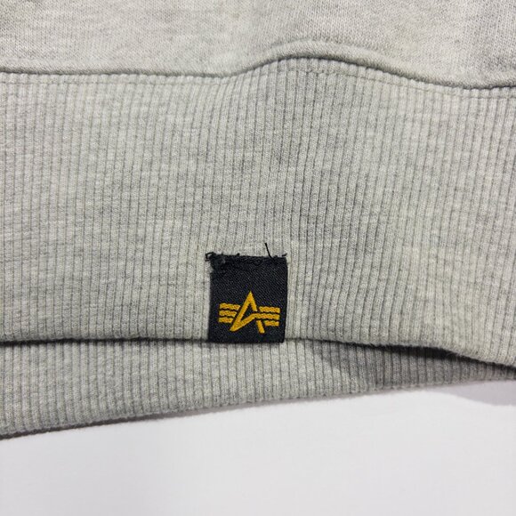 Alpha Industries Men's Space Shuttle Sweatshirt Gray - Size Small - Picture 6 of 10